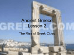 Ancient Greece Lesson 2