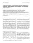 Luteinizing hormone receptor mediates neuronal pregnenolone