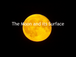 The Moon and its surface