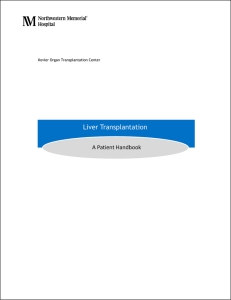 Liver Transplantation - Northwestern Medicine
