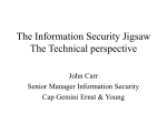The Information Security Jigsaw The Technical Elements
