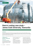 District cooling case study – James Cook University, Townsville