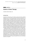 "Vectors in Gene Therapy". In: An Introduction to Molecular Medicine