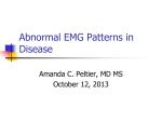 Abnormal EMG Patterns in Disease