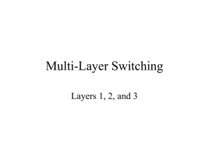 Multi-Layer Switching