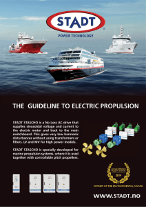 the guideline to electric propulsion