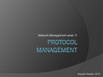 Protocol management