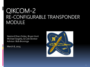 QIKcom-2 mid-project Presentation