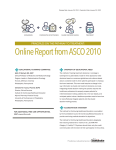 Online Report from ASCO 2010