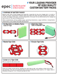 Batteries and Custom Battery Packs - Design Guide