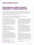 non-surgical breast biopsy frequently asked questions