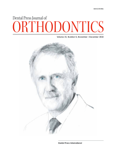 full issue pdf - Dental Press Journal of Orthodontics