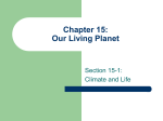 Chapter 15: Our Living Planet