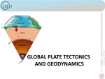 GLOBAL PLATE TECTONICS AND GEODYNAMICS