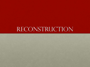 Reconstruction - WordPress.com