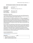 buffer issue resolution document (bird)