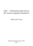 Seth – A Misrepresented God in the Ancient