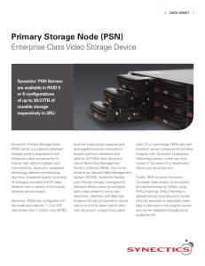 Primary Storage Node (PSN)