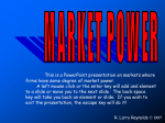 Market Power