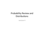 Review of basic probability