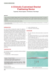 A Clinically Customized Bracket Positioning Device