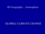Higher Geography - Atmosphere