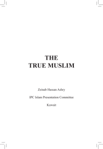 the true muslim - Muslim Library