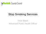 Tobacco Control Health Needs Assessment Norfolk 2014