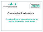 Communication Leaders - The Communication Trust