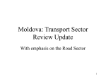 Moldova Transport Review Update PPP