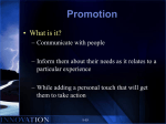 Promotion