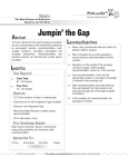 Jumpin` the Gap - Teach Genetics (Utah)