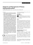 Diagnosis and Management of Primary Hyperparathyroidism