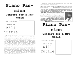 "Piano Passion" Concert