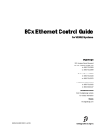 ECx Ethernet Control Guide