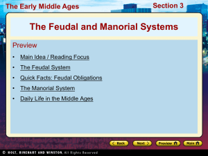 The Early Middle Ages Section 3