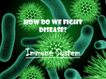 How do we fight disease?