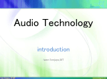 Audio Technology - Materi Perkuliahan
