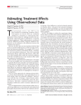 Estimating Treatment Effects Using Observational Data