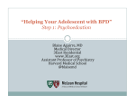 Helping Your Adolescent with BPD