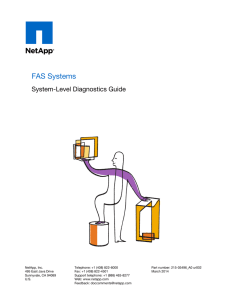 FAS Systems System-Level Diagnostics Guide