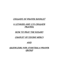 Crusade of Prayers booklet