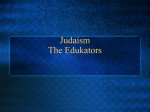 Judaism The Edukators