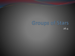 Groups of Stars