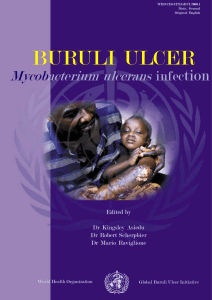 buruli ulcer - World Health Organization