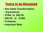 STAR DELTA TRSFORMATION