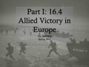 16.4 The Allied Victory