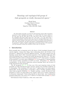 Homology and topological full groups of etale groupoids on totally