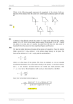 Q1: Which of the following graphs represents the magnitude