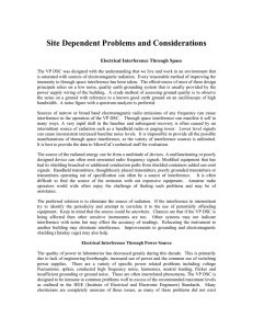 Site Dependent Problems and Considerations